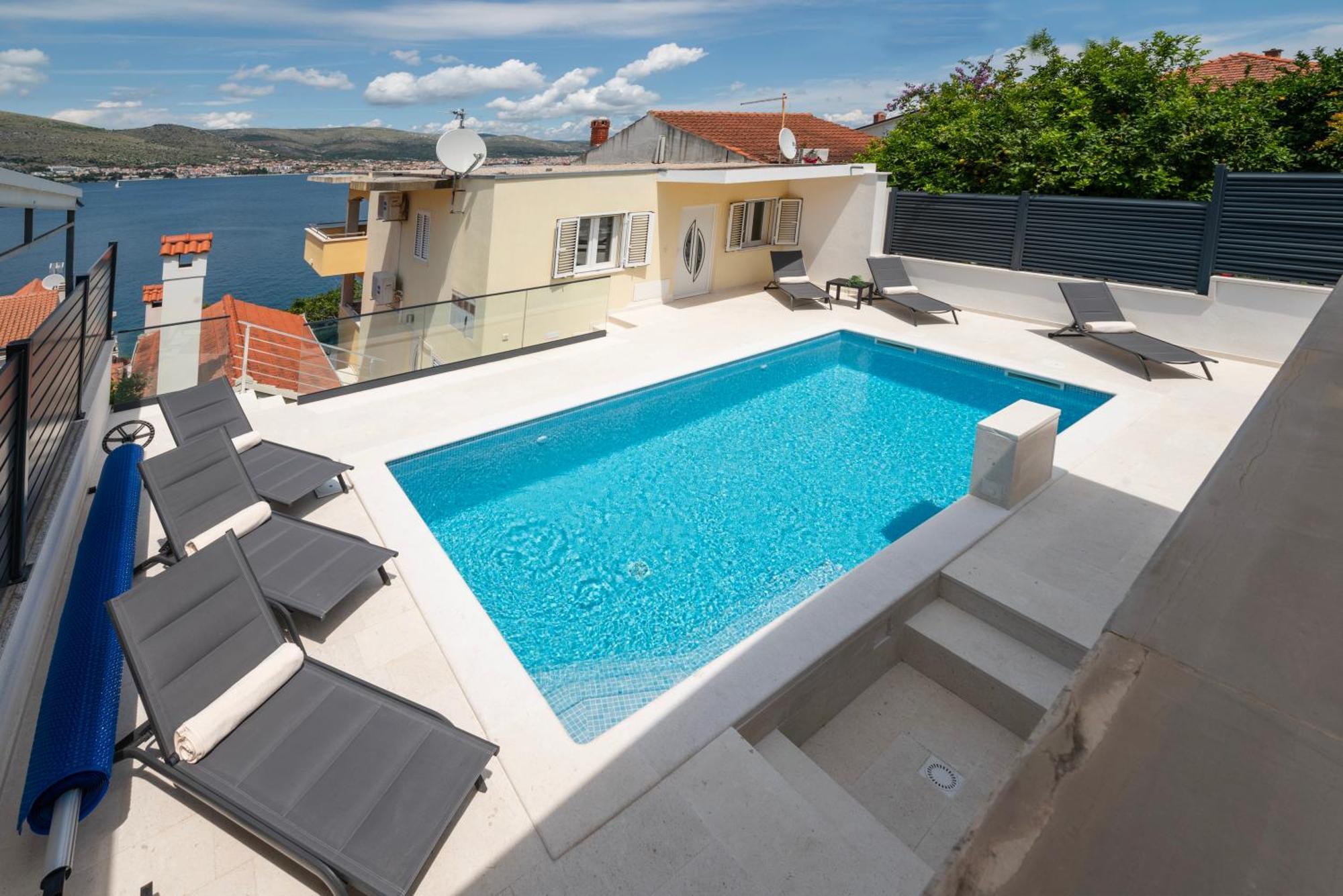 Lavanda Residence With Heated Pool Trogir Split 多吉奥科如 外观 照片