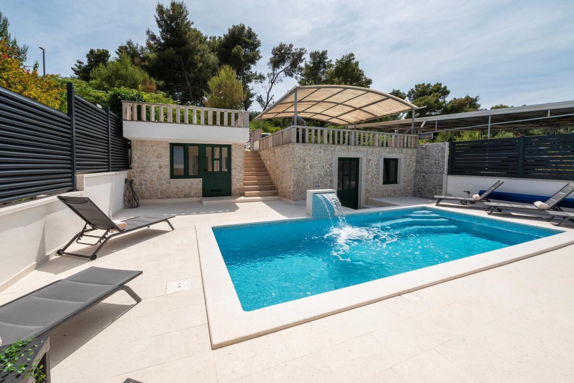 Lavanda Residence With Heated Pool Trogir Split 多吉奥科如 外观 照片