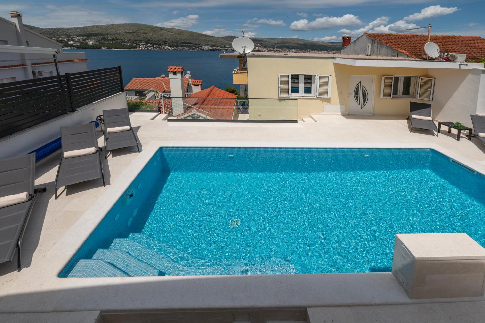 Lavanda Residence With Heated Pool Trogir Split 多吉奥科如 外观 照片